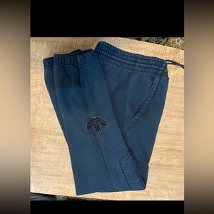 Adidas men’s navy joggers pants  size Small